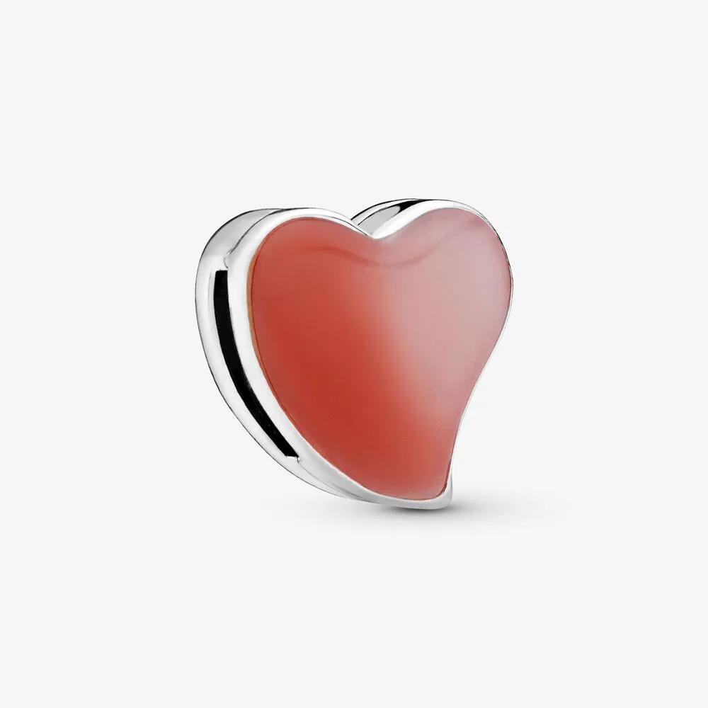 Asymmetrical Heart Clip Charm