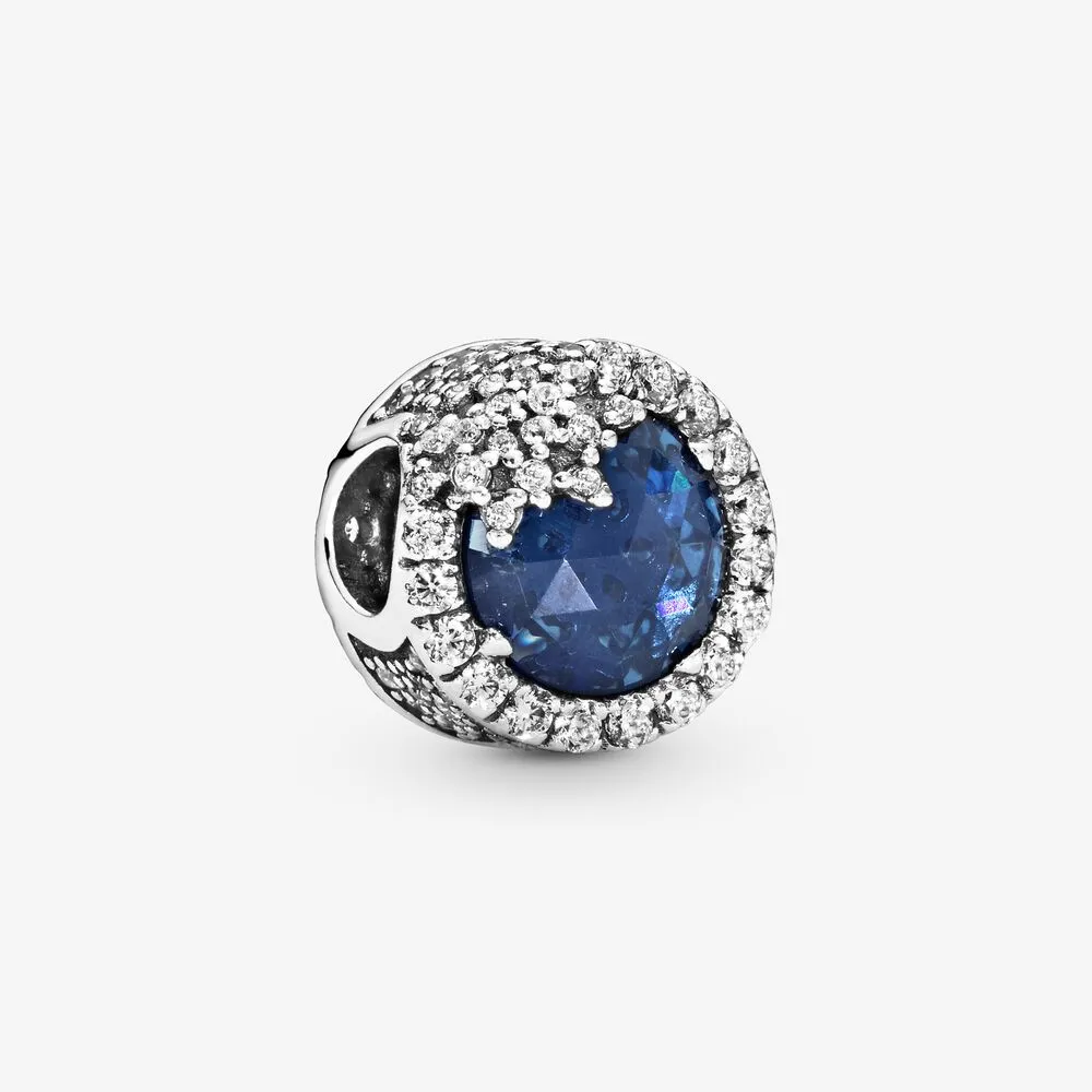 Blue Dazzling Snowflake