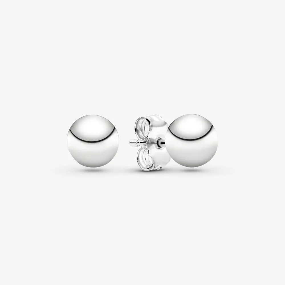 Classic Bead Stud Earrings