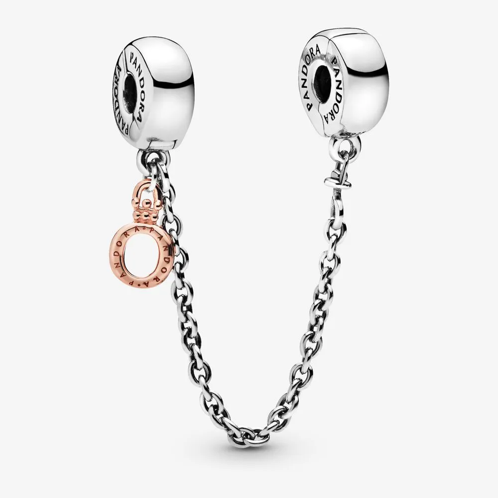 Dangling Crown O Safety Chain Charm