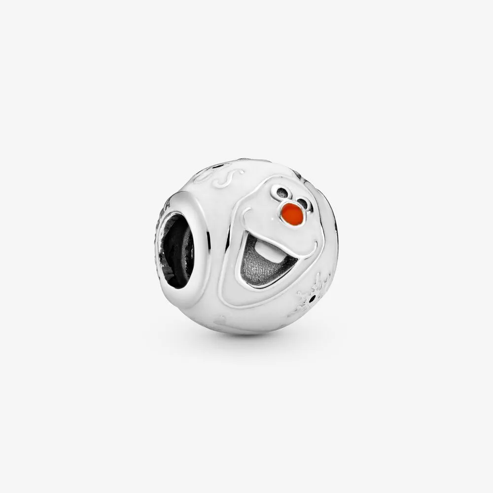Disney, Olaf Charm, Mixed Enamel