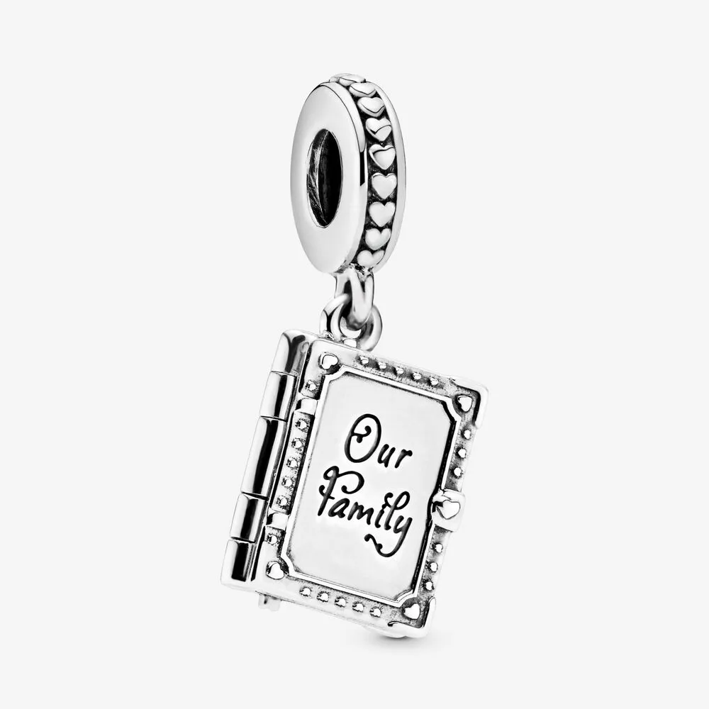 Family Book Dangle Charm