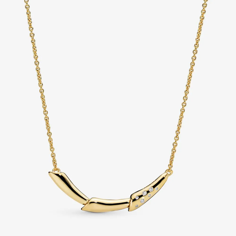 Flower Stem Necklace