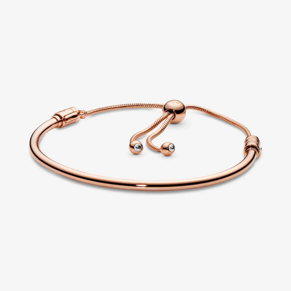 Flower Stem Slider Bracelet