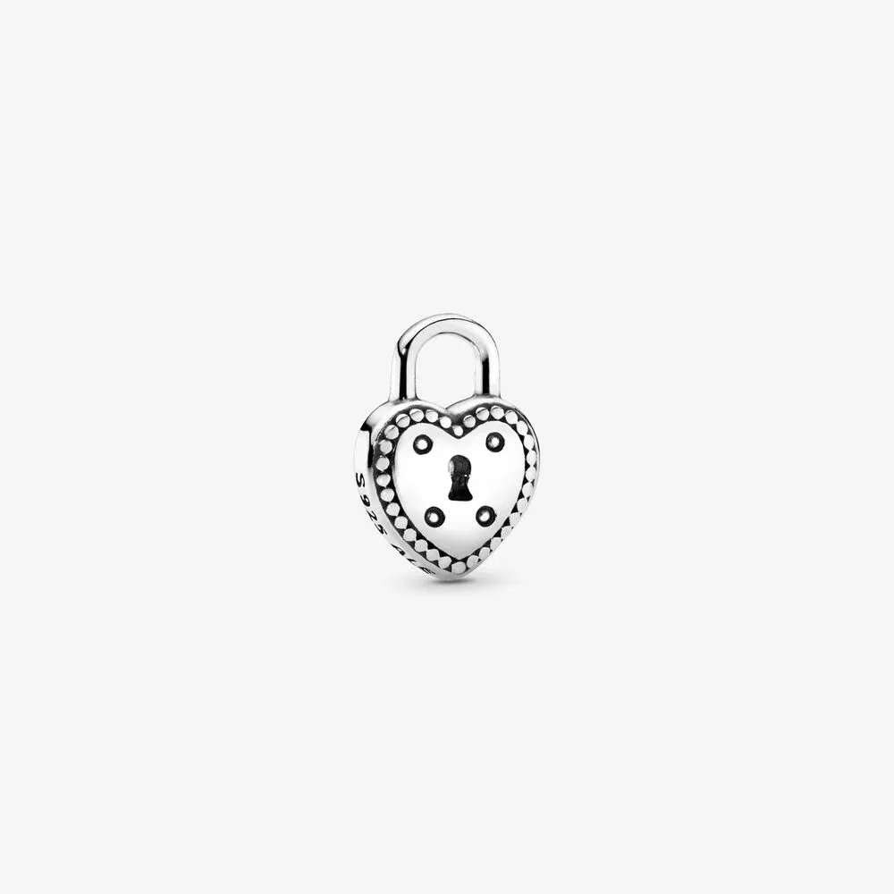 Heart Padlock Locket Element