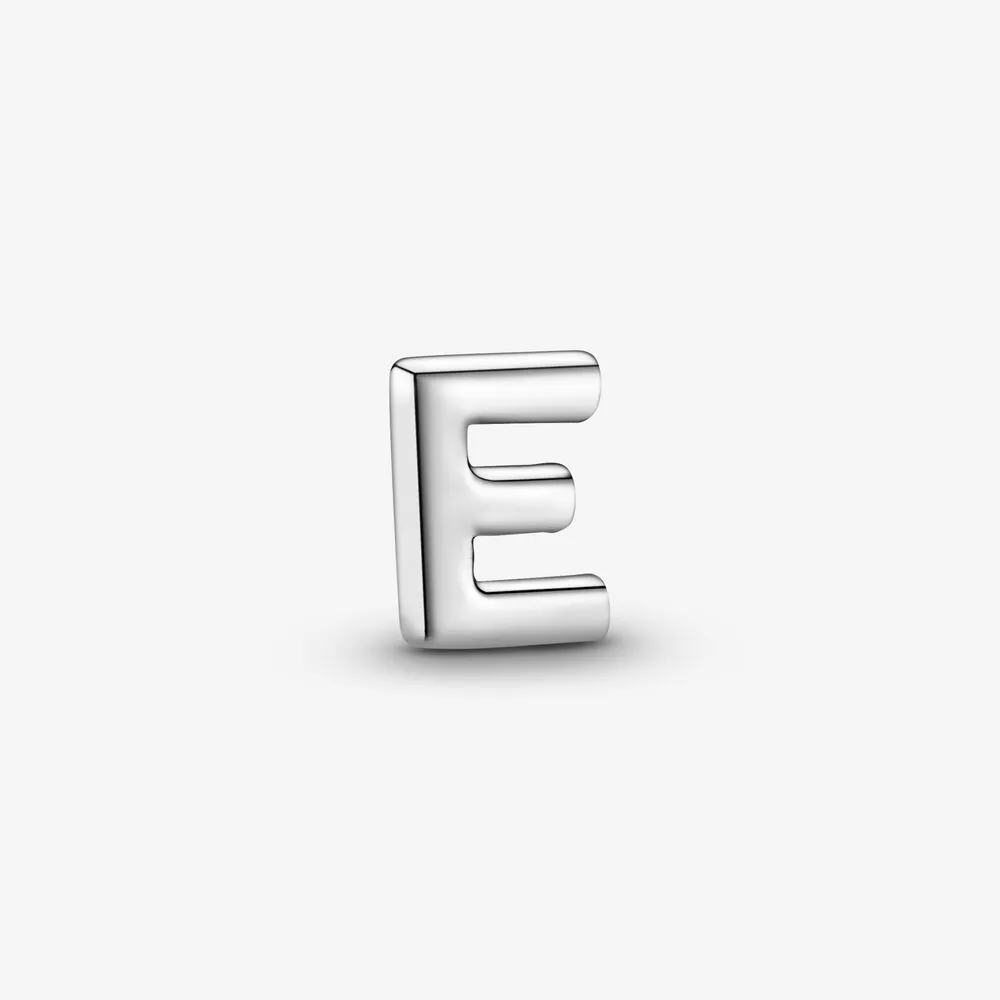 Letter E Alphabet Locket Element