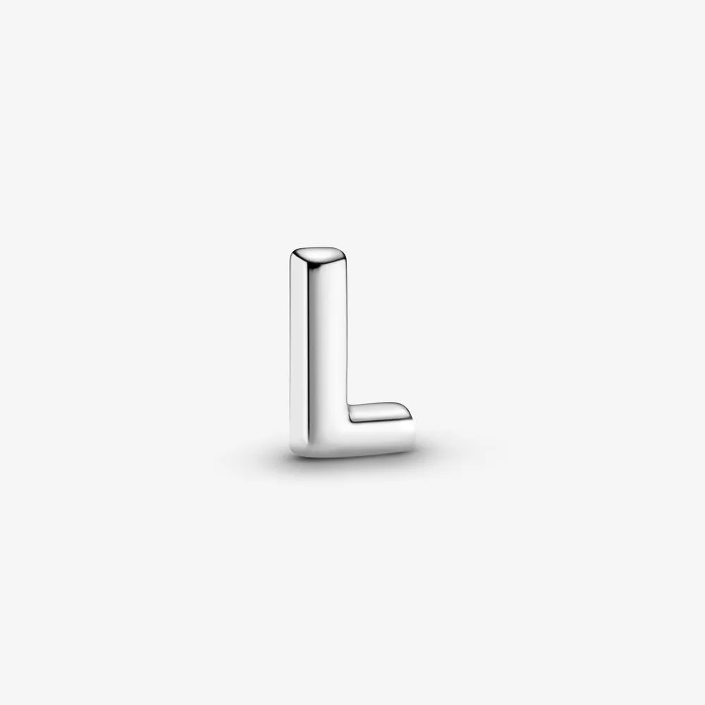 Letter L Alphabet Locket Element