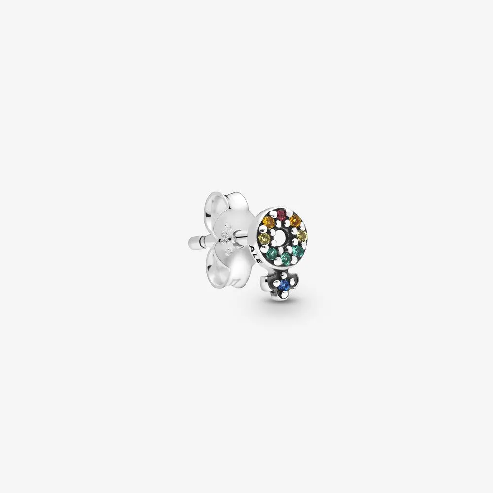 My Girl Pride Single Stud Earring