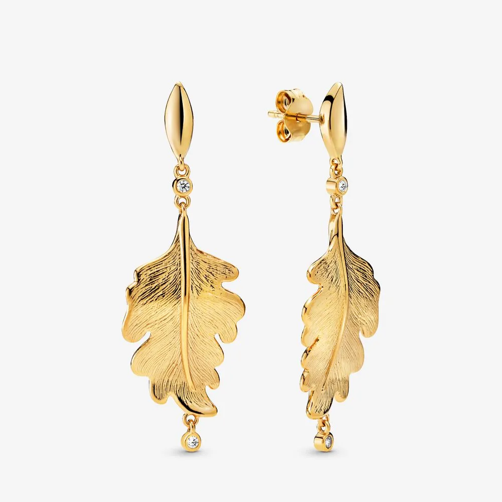 Oak Leaf Earrings