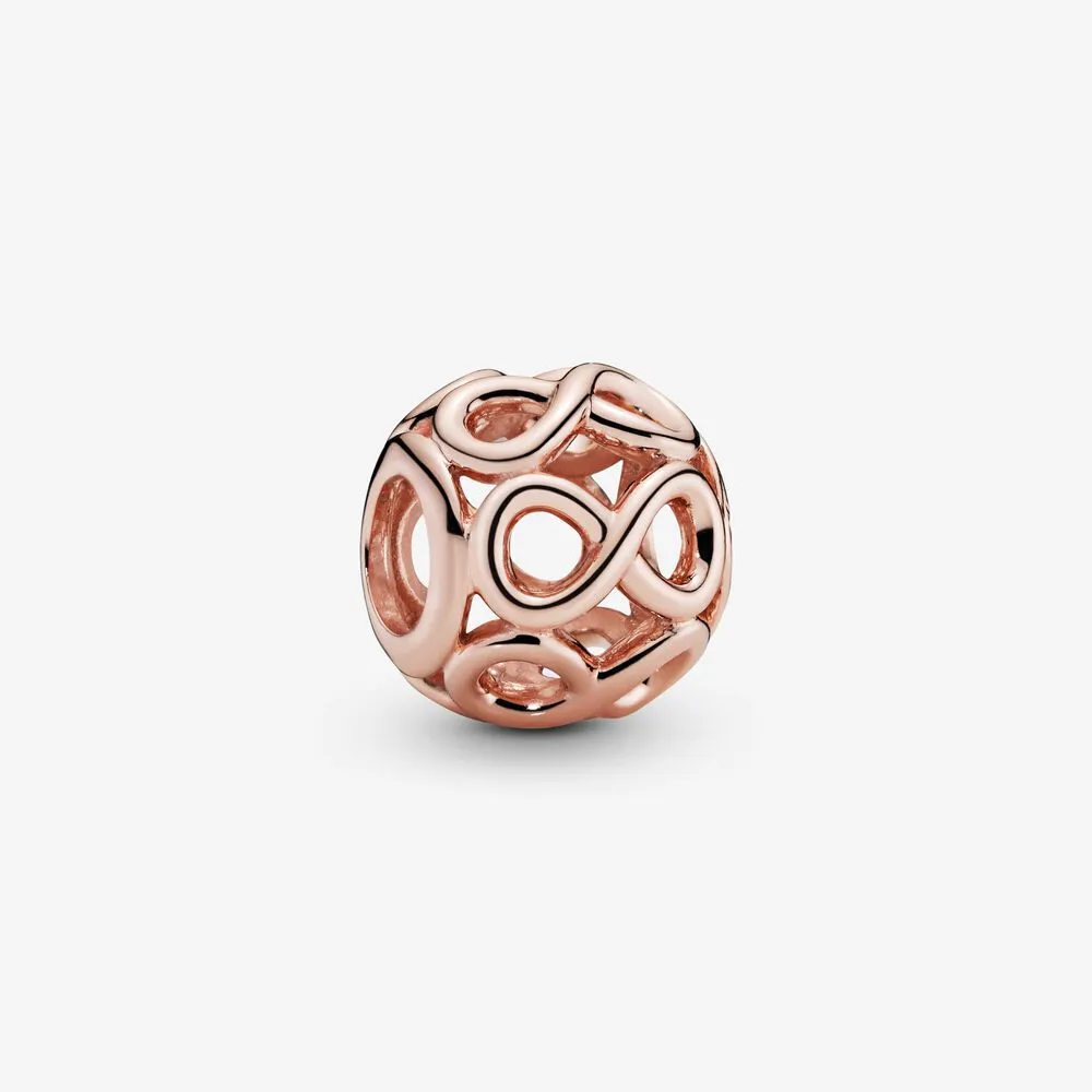 Openwork Infinity Charm