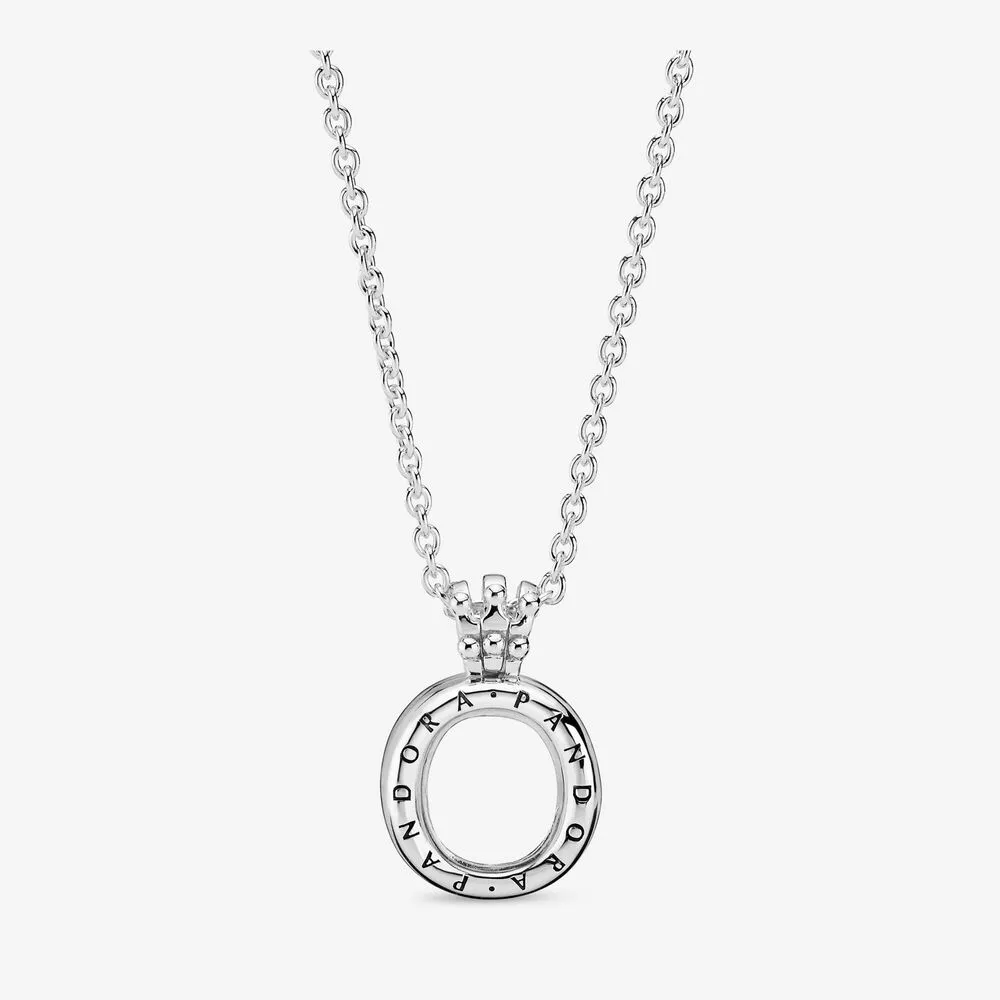Pandora Lockets Crown O Necklace
