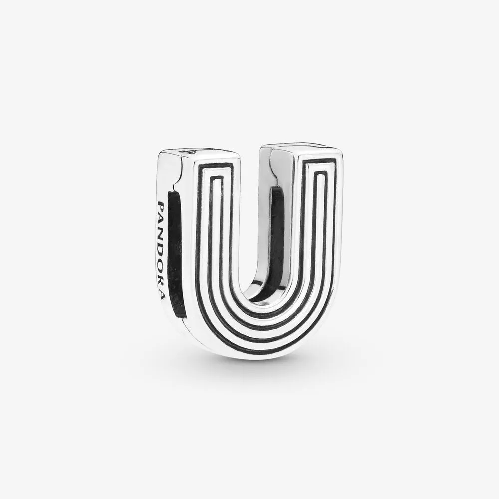 Pandora Reflexions&trade; Letter U Clip Charm