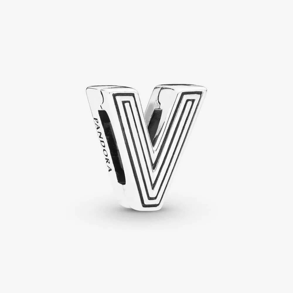 Pandora Reflexions&trade; Letter V Clip Charm
