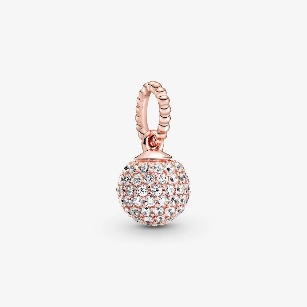 Pav&eacute; Ball Pendant