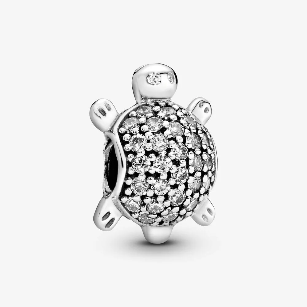 Pav&eacute;&nbsp;Sea Turtle Charm