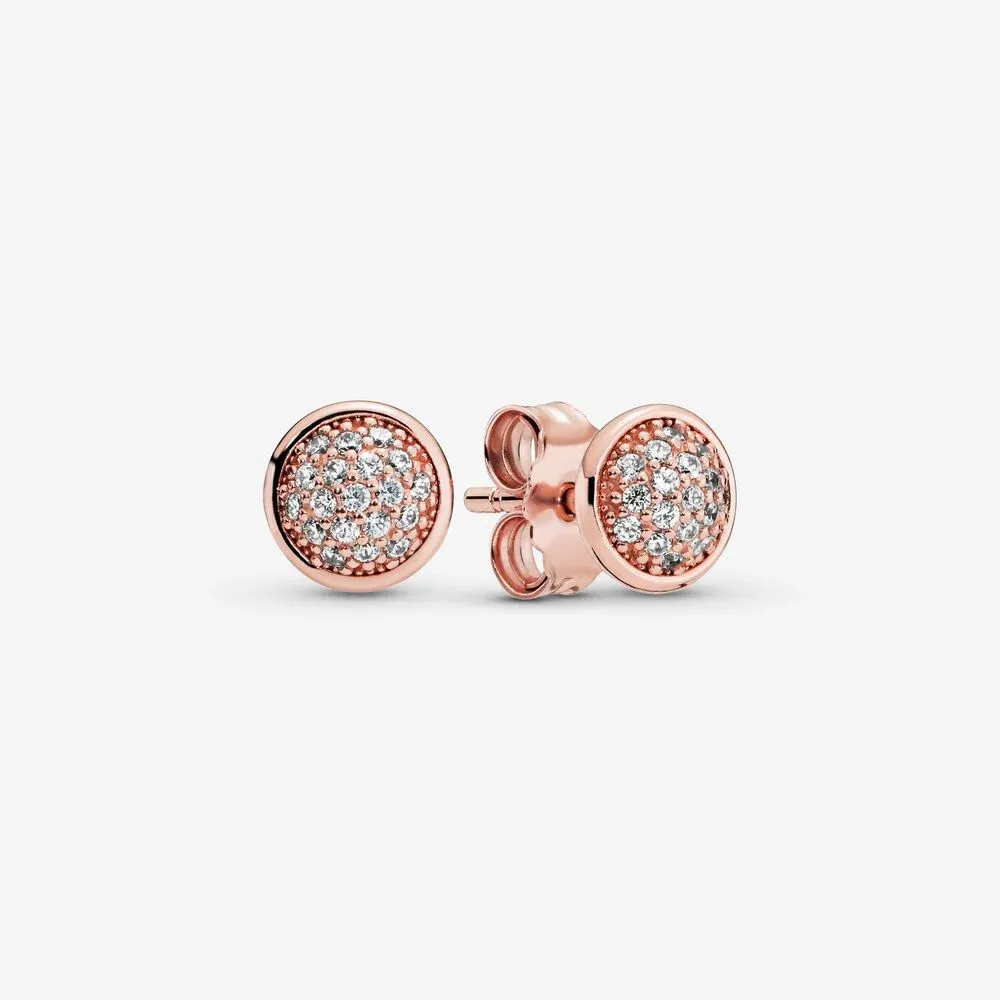 Pavé Stud Earrings