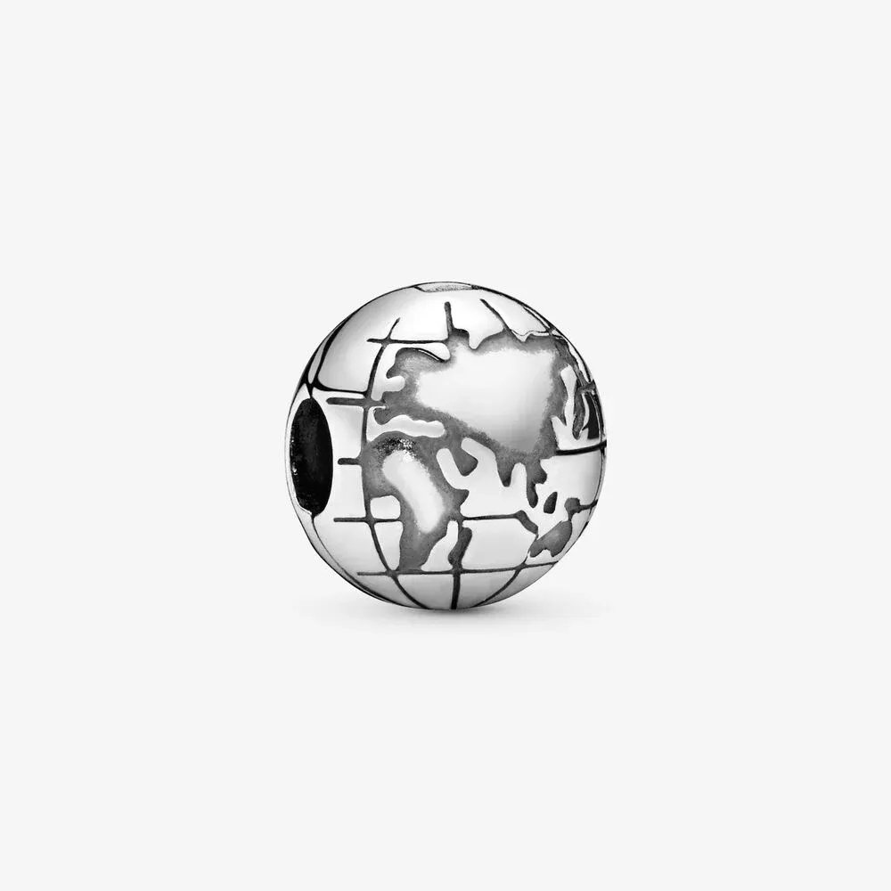 Planet Earth Clip Charm