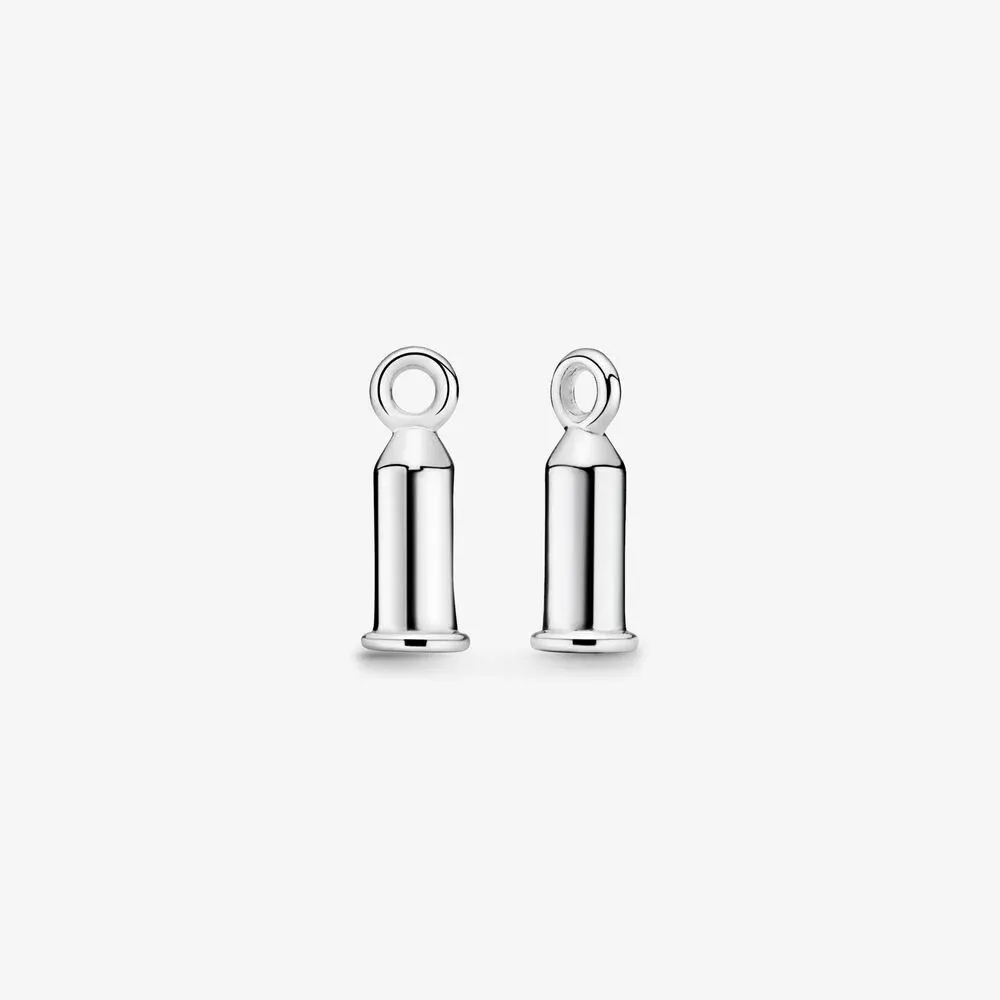 Polished Earring Charm Barrels