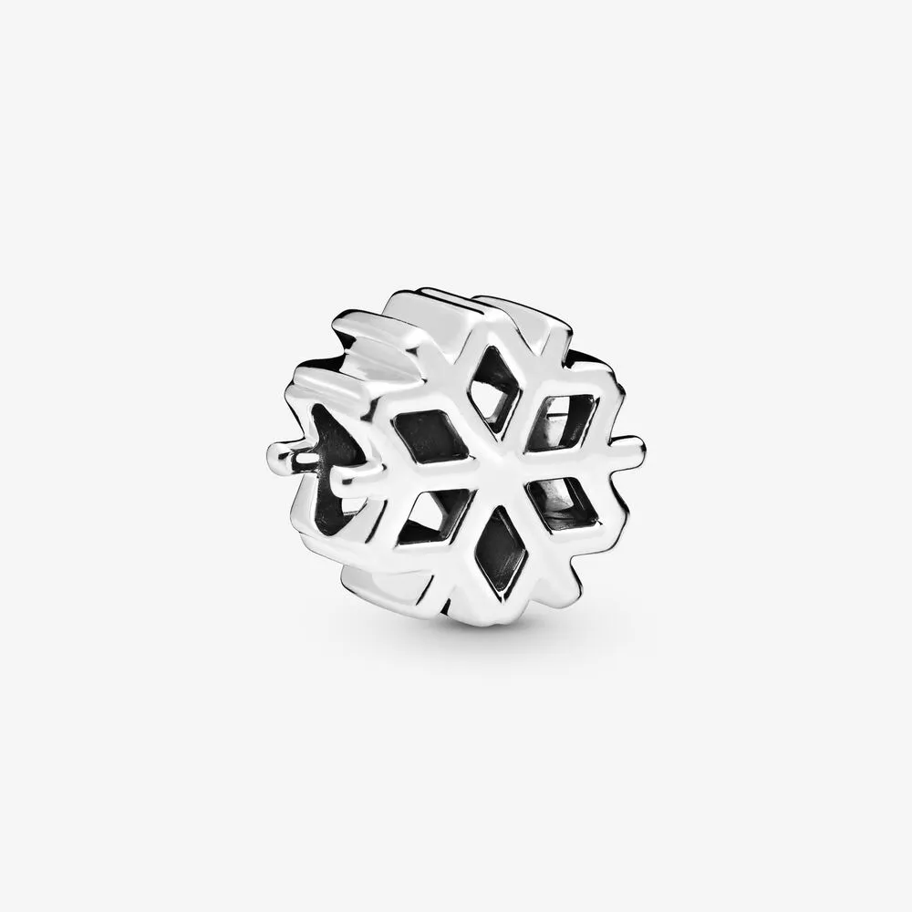 Polished Snowflake Charm