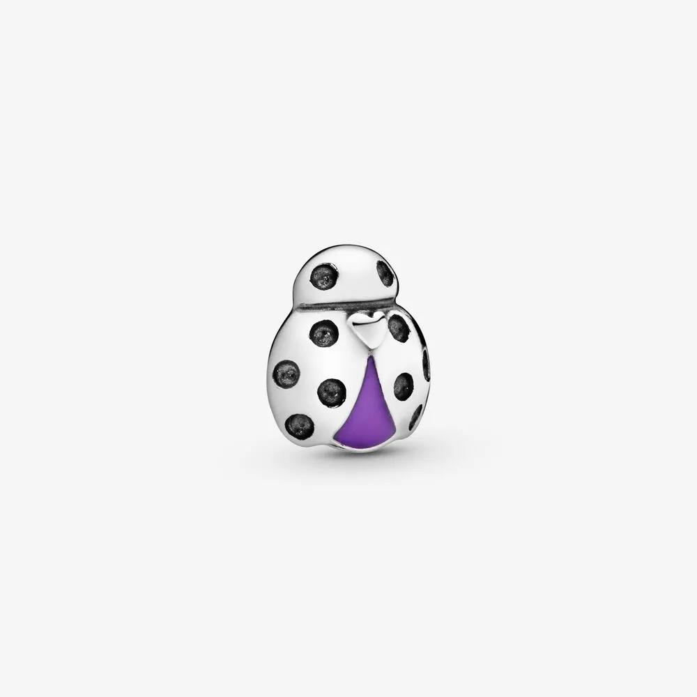 Purple Ladybird Locket Element