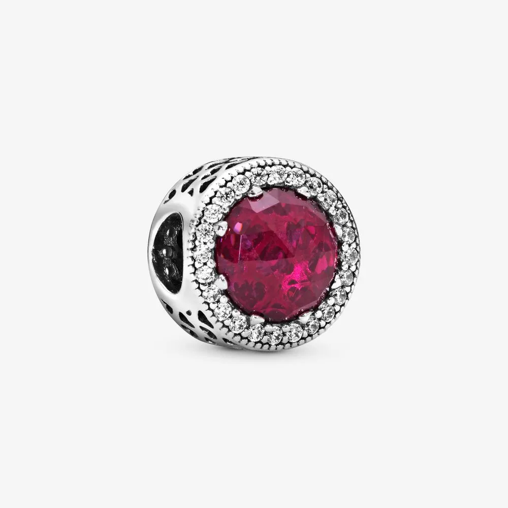 Sparkling Cerise Pink Charm