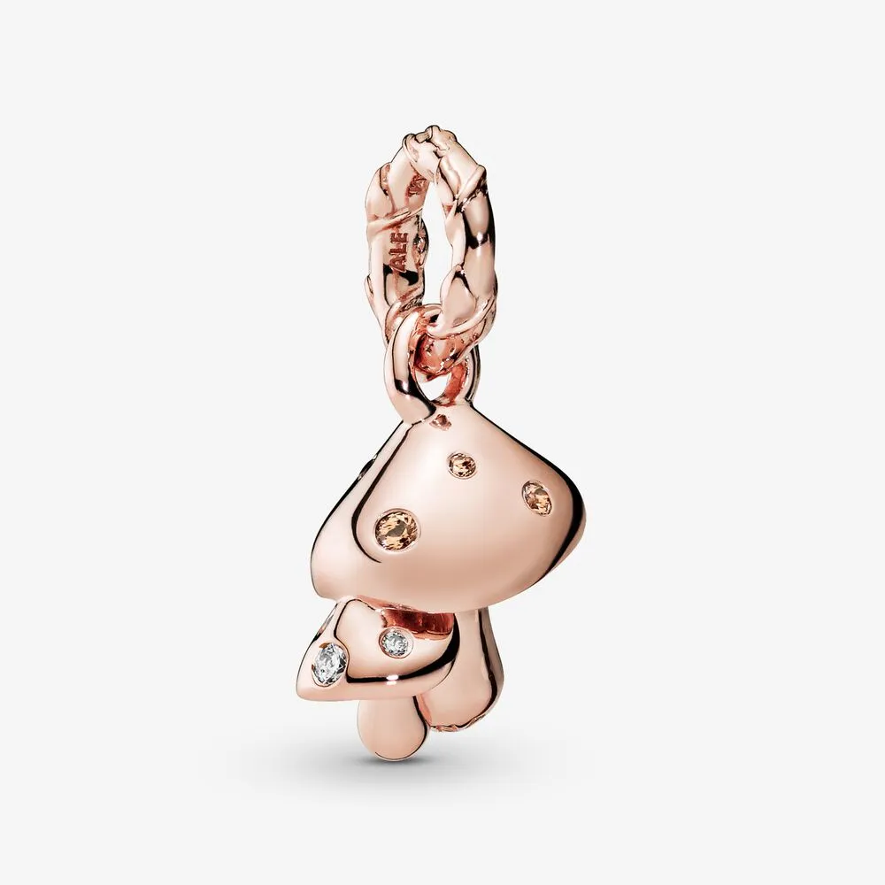 Sparkling Mushrooms Dangle Charm