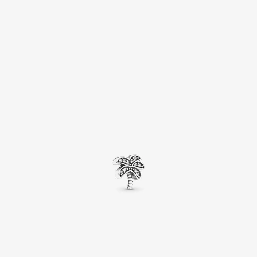 Sparkling Palm Tree Petite Locket Charm