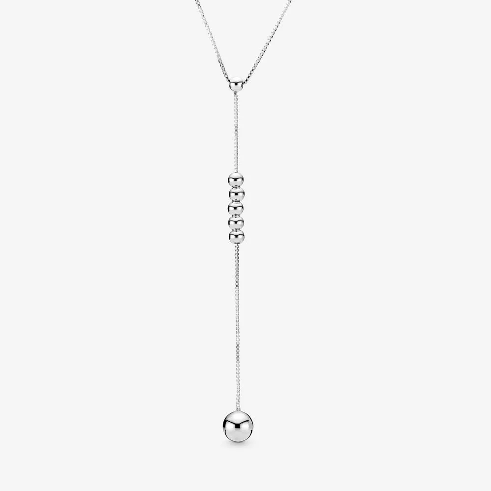 String of Beads Y- Necklace