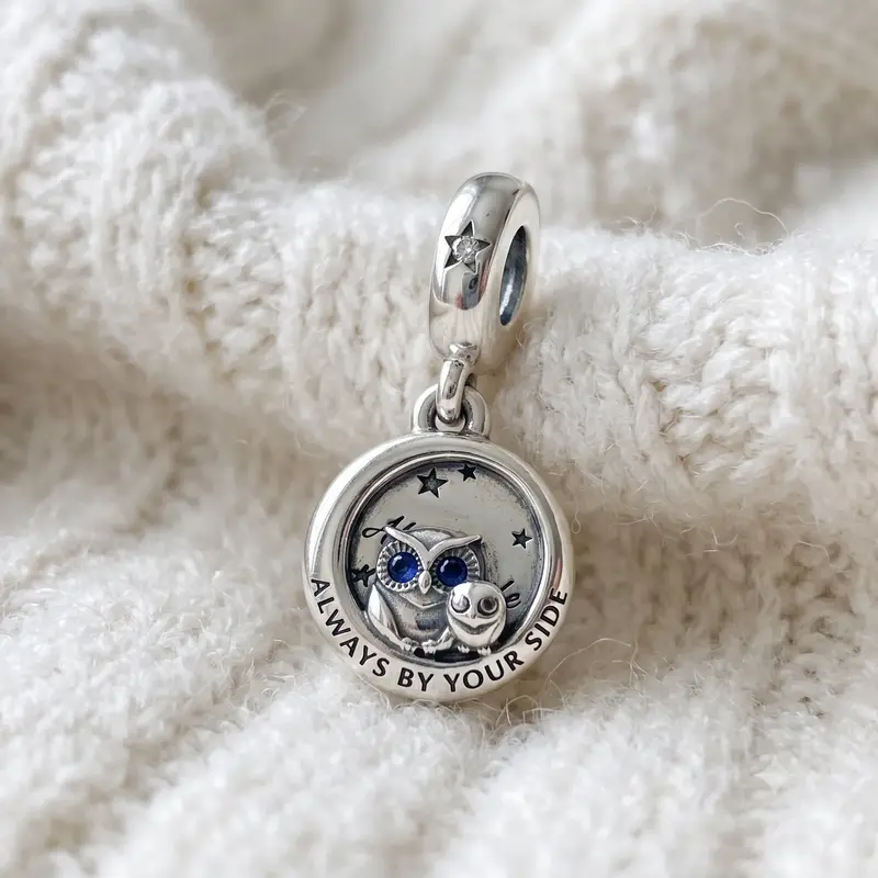 Always by Your Side Owl Dangle Charm photo review