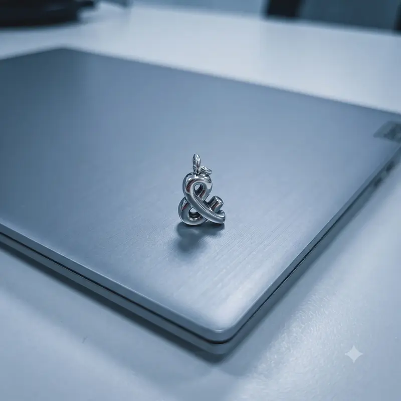 Ampersand Alphabet Locket Element photo review
