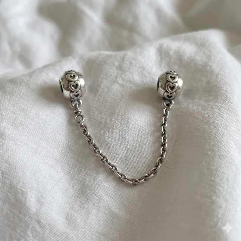 Band of Hearts Safety Chain Charm photo review