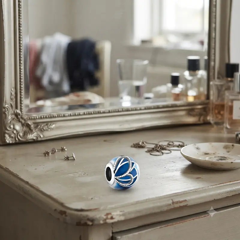 Blue Butterfly Wing Charm photo review