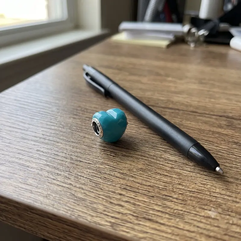 Blue Heart Charm photo review