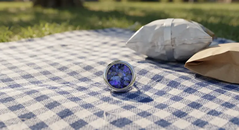Blue September Birthstone Locket Element photo review