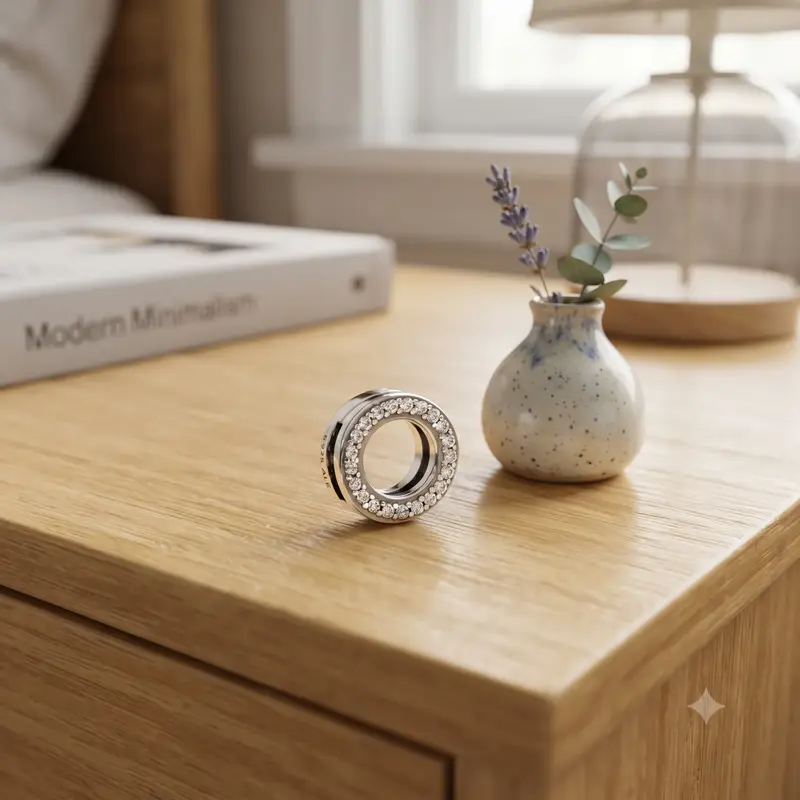 Circle of Pav&eacute; Clip Charm photo review