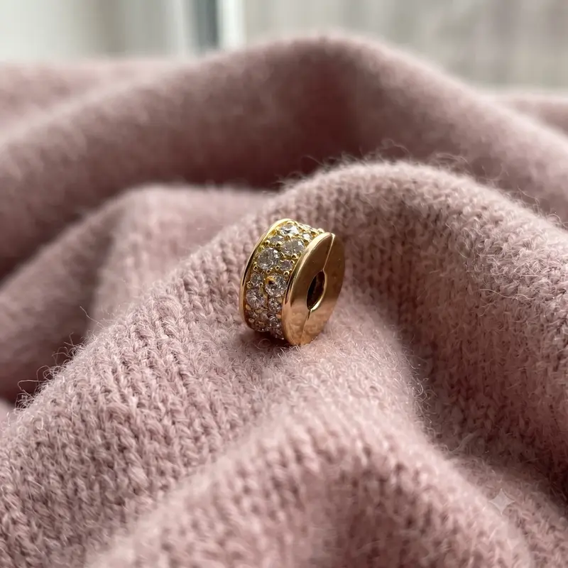 Clear Pavé Clip Charm photo review