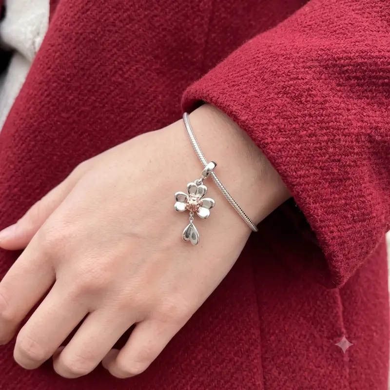 Clover & Ladybird Dangle Charm photo review