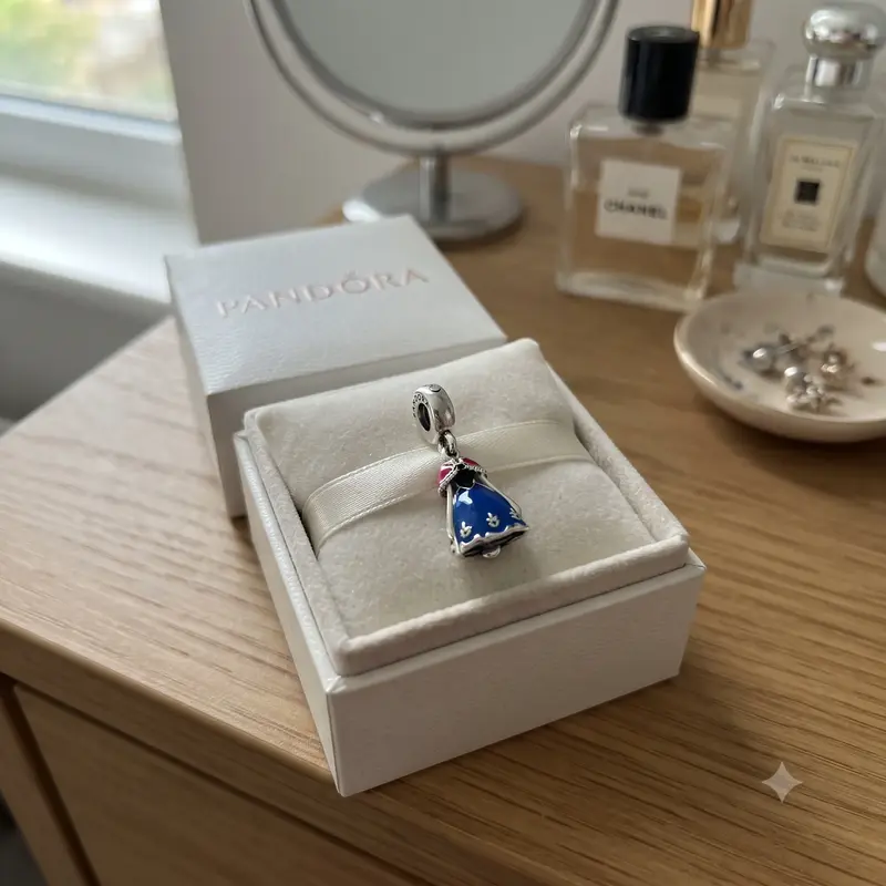 Disney, Anna's Dress Dangle Charm, Mixed Enamel photo review