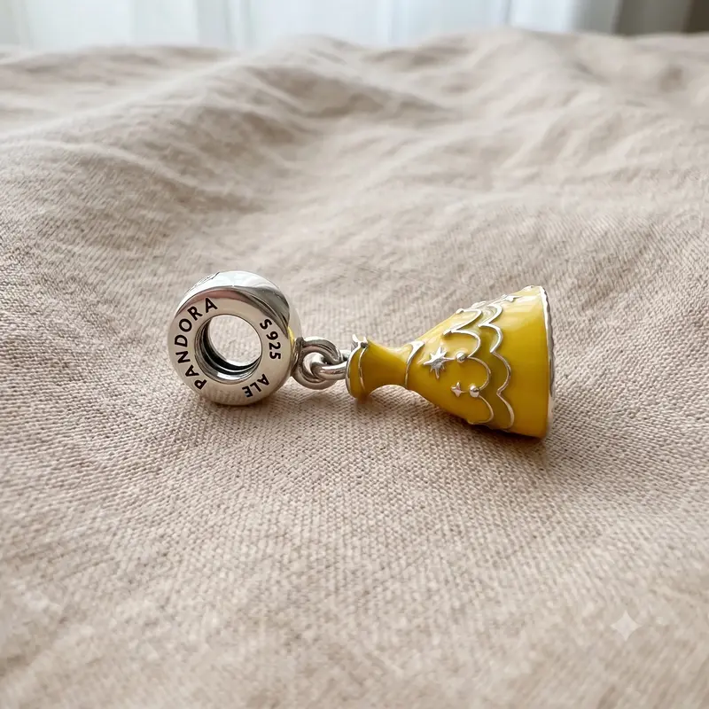 Disney, Belle's Dress Dangle Charm, Mixed Enamel photo review