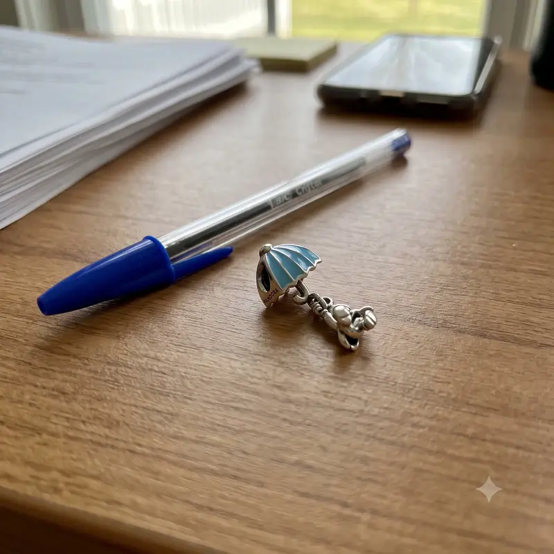 Disney, Jiminy Cricket Dangle Charm, Blue Enamel photo review