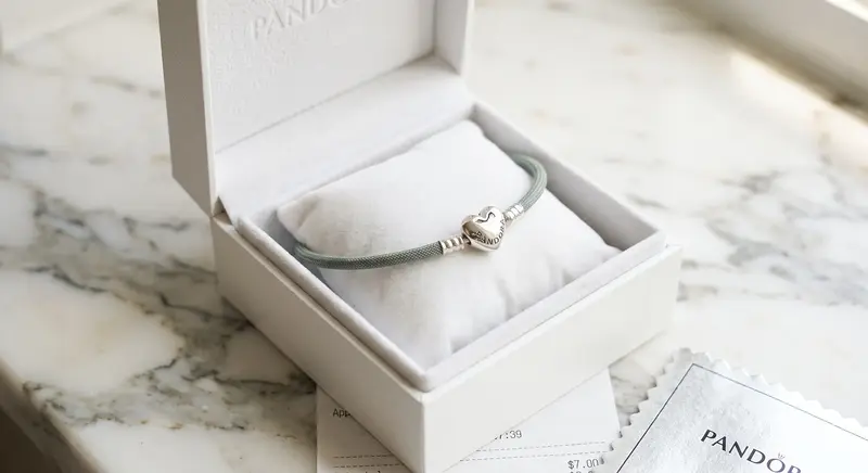 Fabric Cord Bracelet, Grey Green photo review