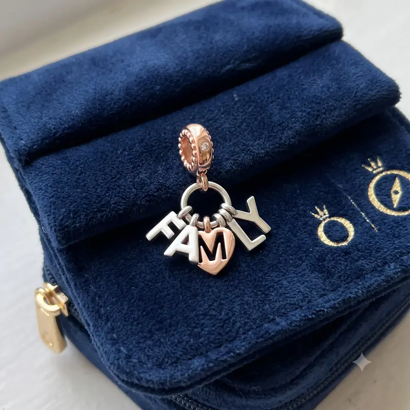 Family Letters Dangle Charm photo review