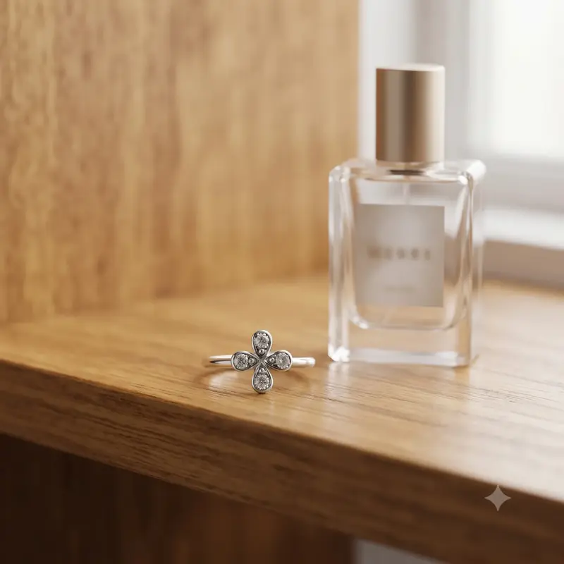 Four-Petal Flower Ring photo review