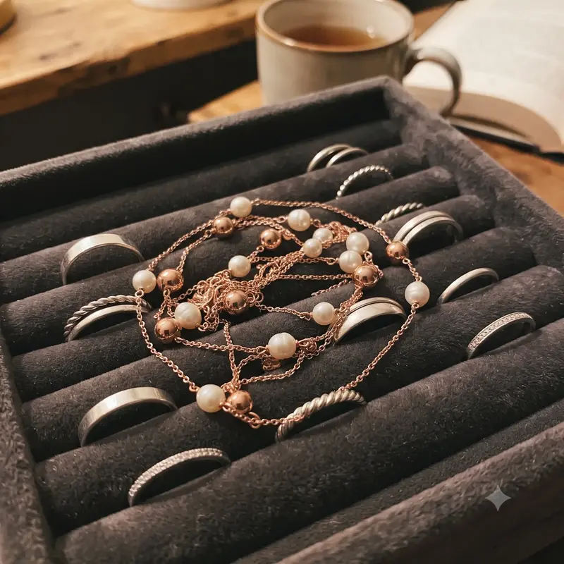Freshwater Cultured Pearls & Beads Necklace photo review