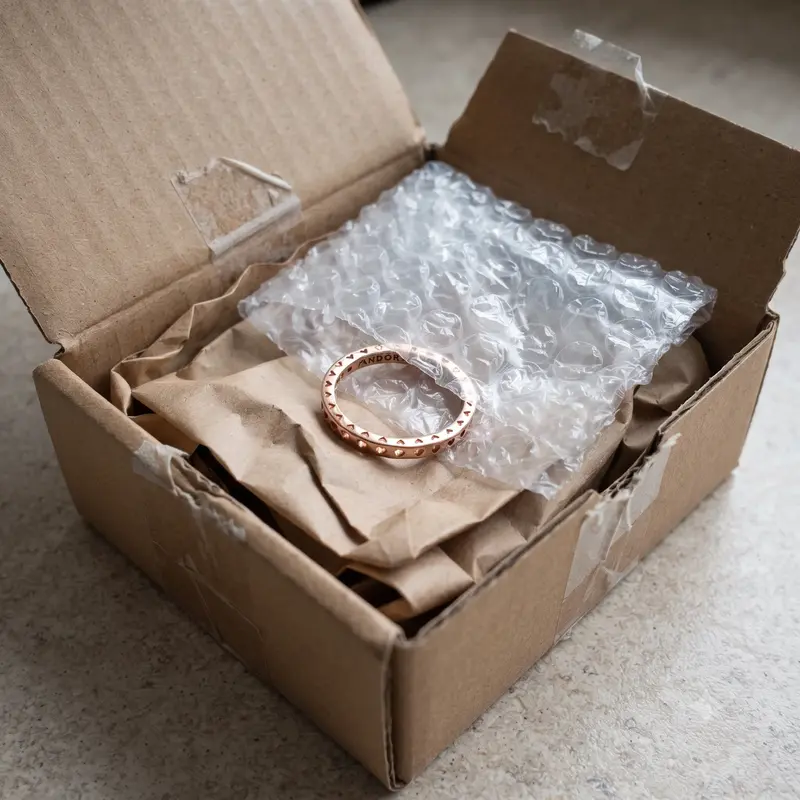 Hearts & Pandora Logo Ring photo review