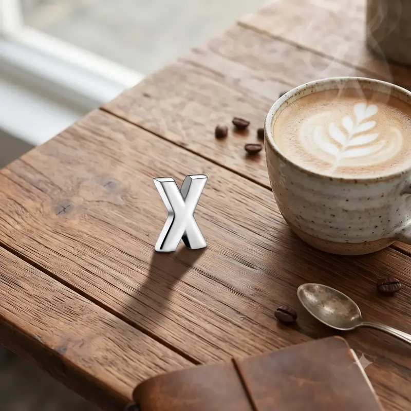 Letter X Alphabet Locket Element photo review