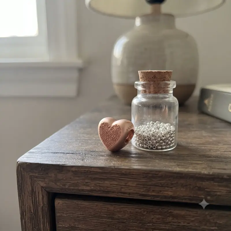 Matte Brilliance Heart Charm photo review