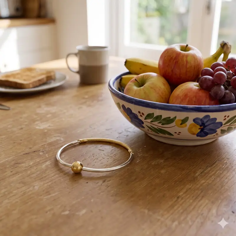Moments Three-Link Pandora Shine™ Bangle Bracelet photo review