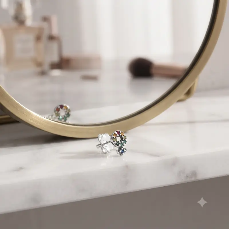 My Girl Pride Single Stud Earring photo review