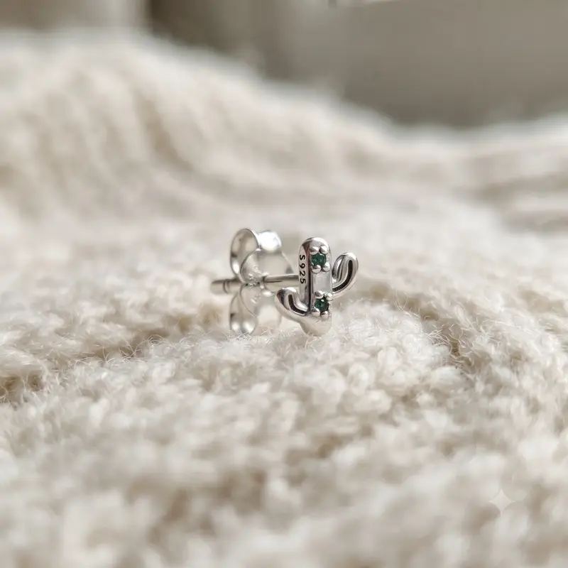My Lovely Cactus Single Stud Earring photo review